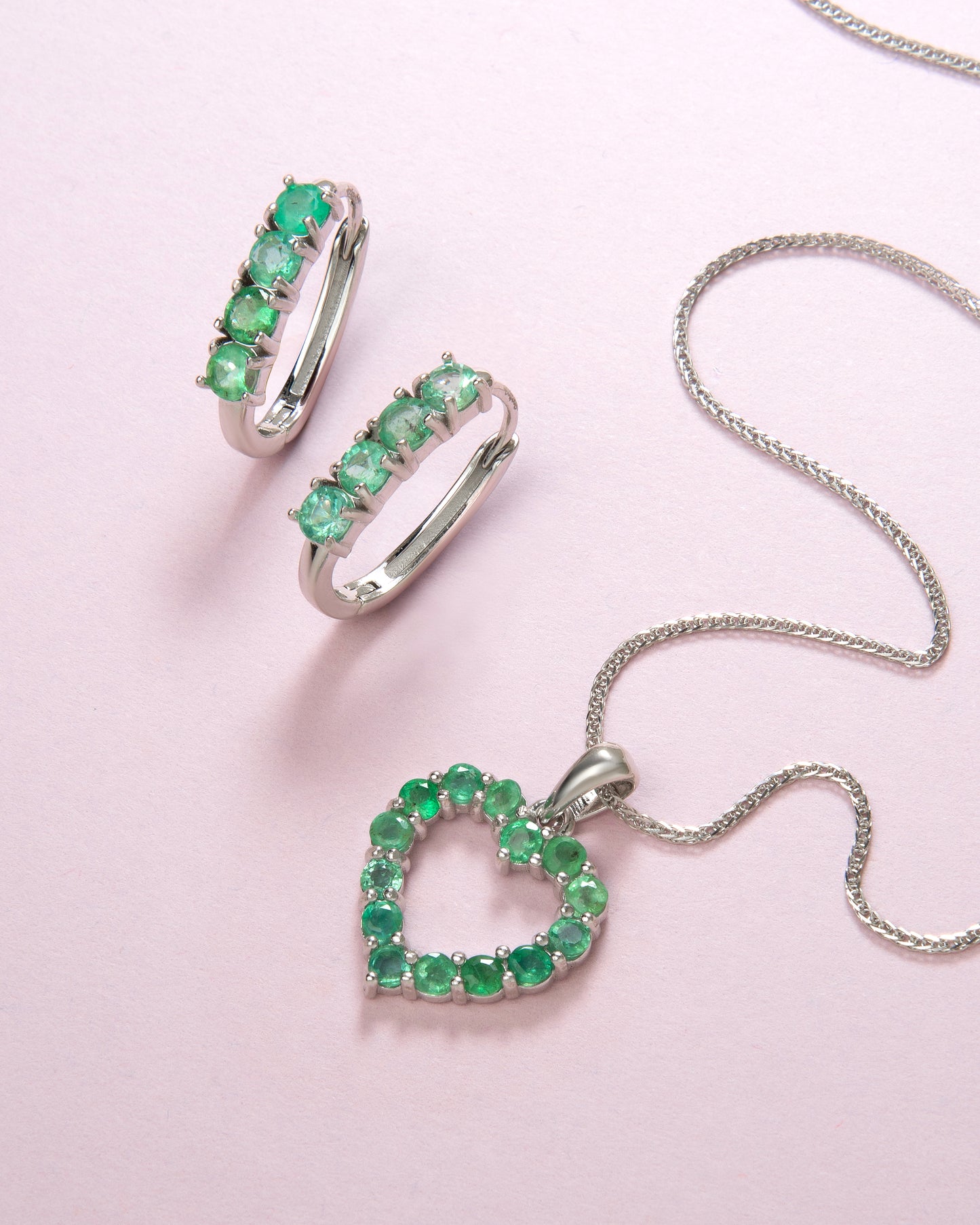 Silver earring