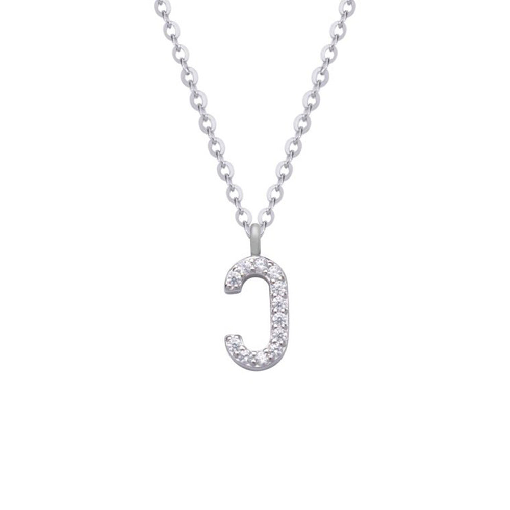 Silver necklace e 