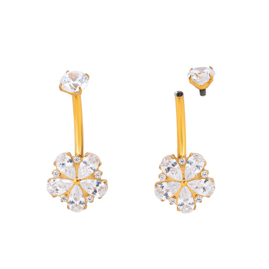 Navel piercing