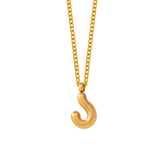 Necklace with initial G