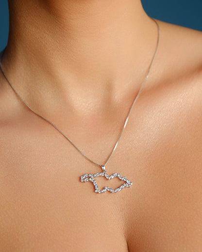 Silver necklace