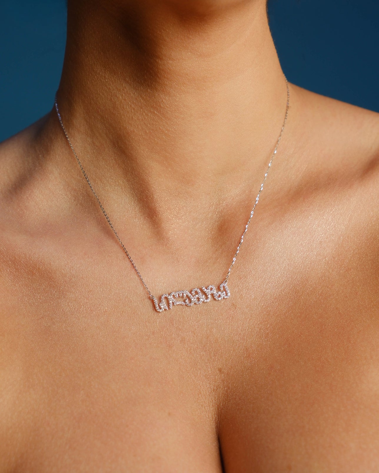 Silver necklace