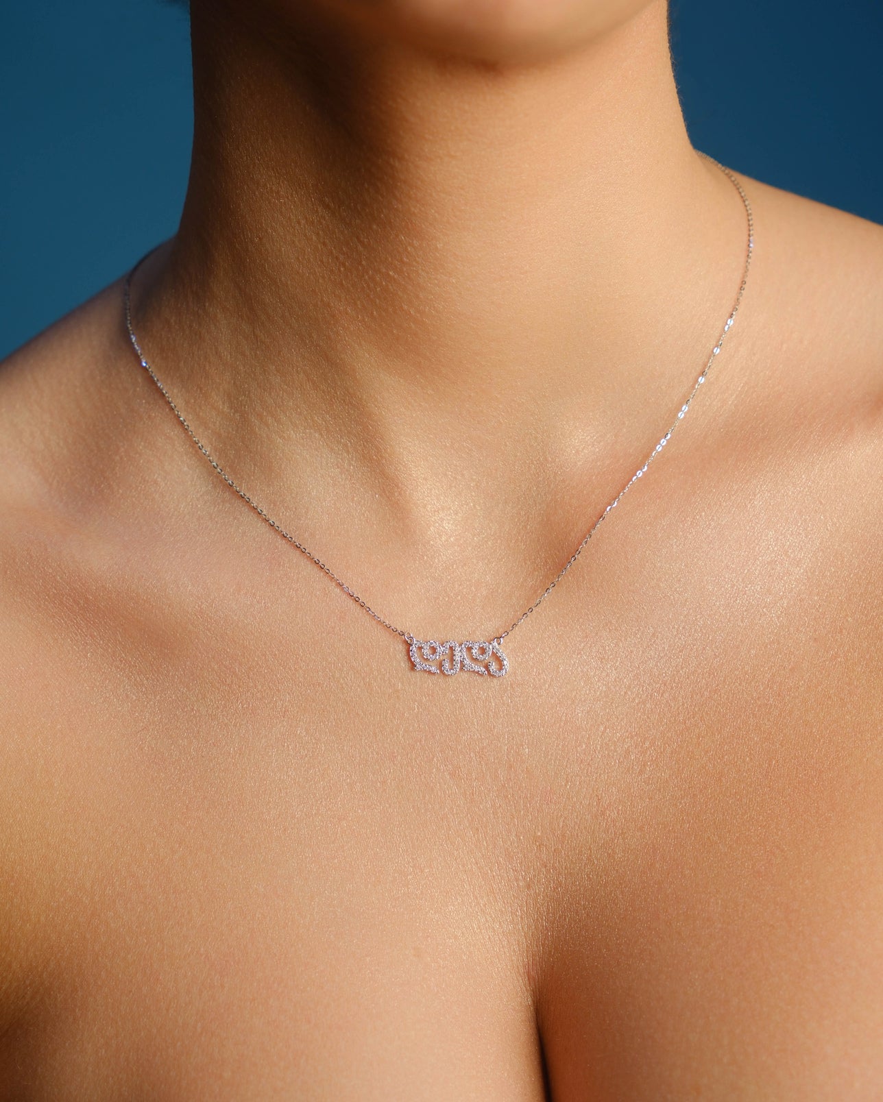 Silver necklace