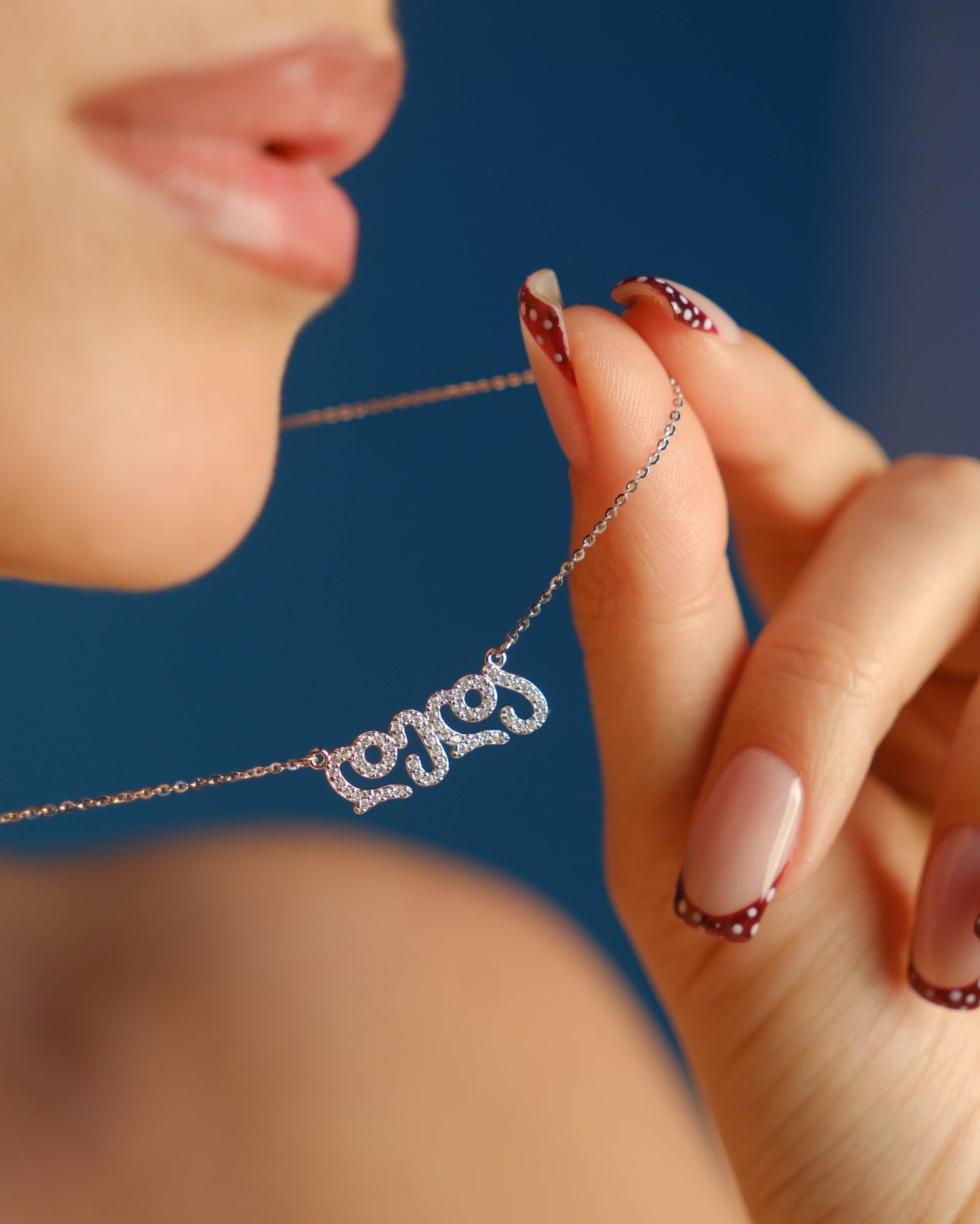 Silver necklace