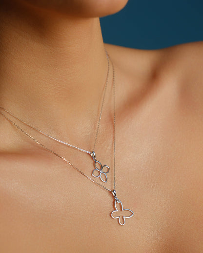 Silver necklace