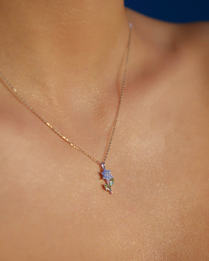 Silver necklace