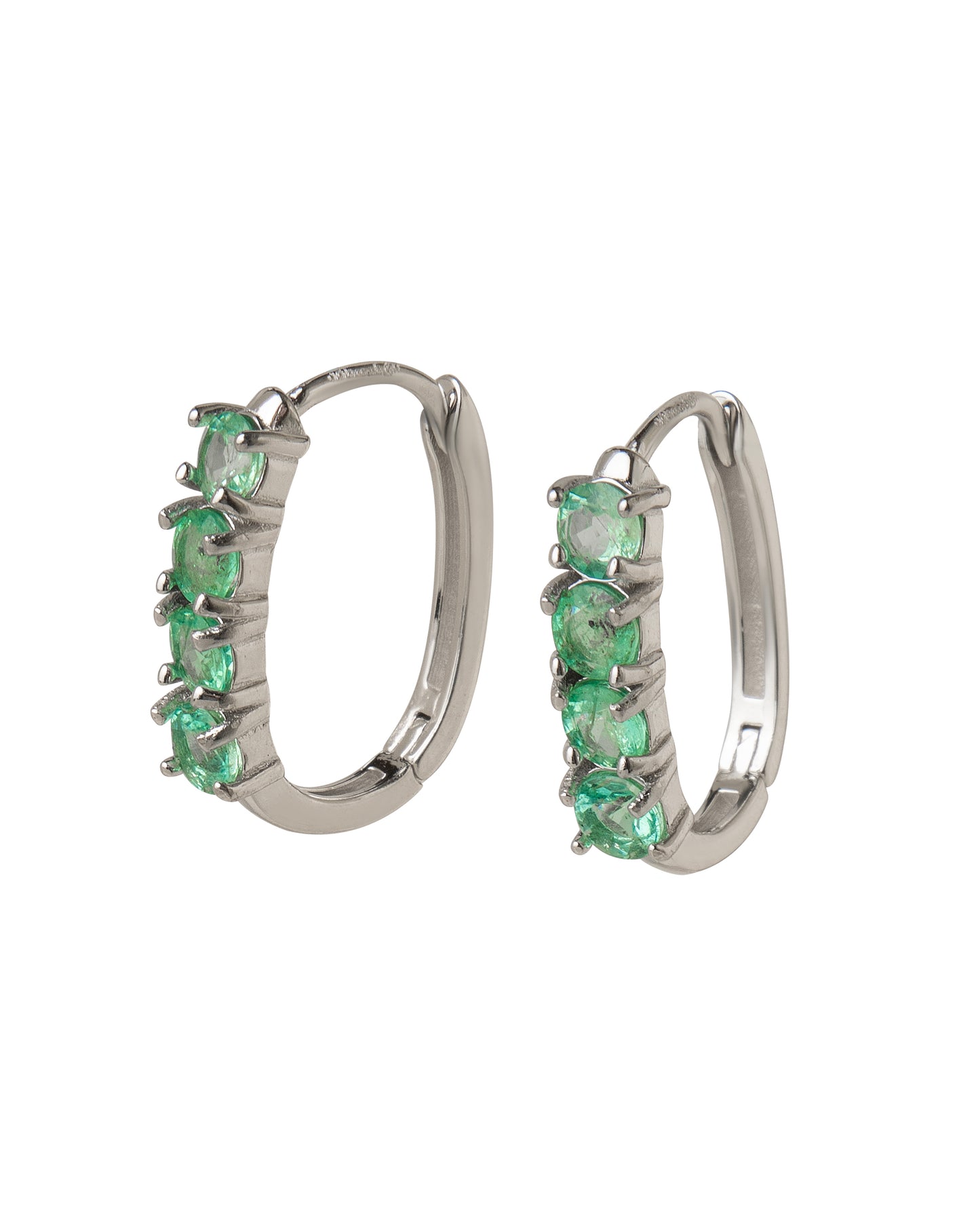 Silver earring