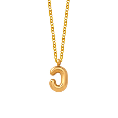 Necklace with initial G