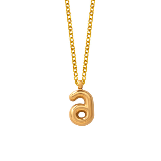 Necklace with initial G