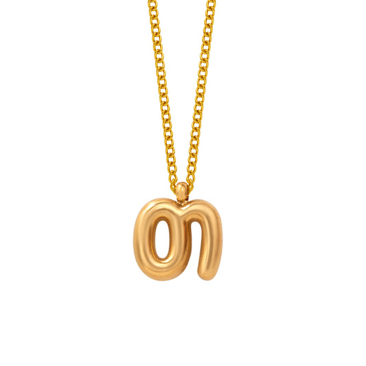 Necklace with initial G
