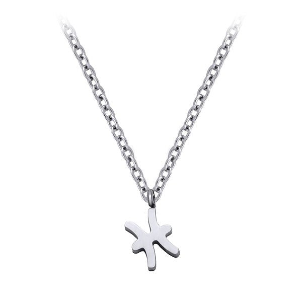 Zodiac necklace Pisces