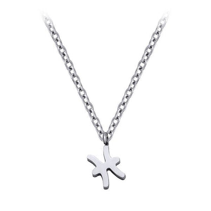 Zodiac necklace Pisces