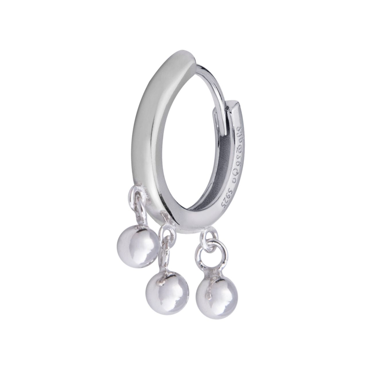 Silver earring